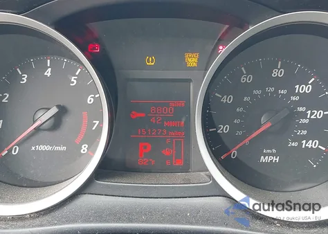 2011 Mitsubishi Lancer Es from USA, damaged, VIN JA32U2FUXBU022374